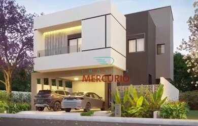 Imagem: A casa em condomínio possui 4 Dormitórios, 5 Banheiros, 2