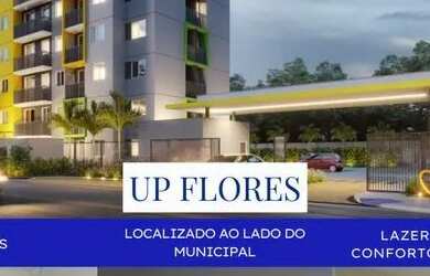 Imagem 1: Alugo - Cond UP Flores. Varanda, 51m² de Área, 1 Vaga na garageme2 Dormitórios