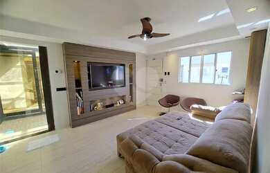 Imagem: A casa em condomínio possui 1 Dormitório, 1 Banheiro, 68m²