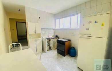 Imagem: O apartamento possui 1 Dormitório, 1 Banheiro, 40m² de Área