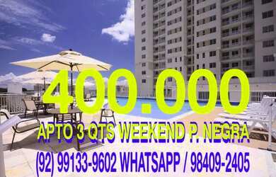 Imagem: Apartamento 3 qts no Weekend na Ponta Negra - 400.000 Manaus