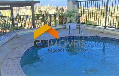 Imagem: O apartamento na cobertura possui 3 Dormitórios, 4 Banheiros