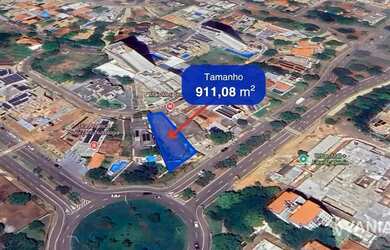Imagem: O terreno possui 908m² de Área e está localizado em Plano