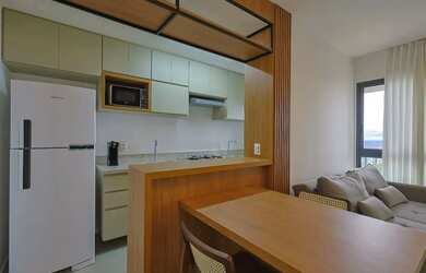 Imagem 14: APARTAMENTO MOBILIADO PARA LOCAÇÃO 01 QUARTO SUITE E 01 VAGA COM LAZER...