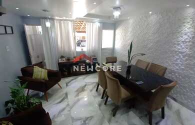 Imagem: A casa em condomínio possui 3 Dormitórios, 3 Banheiros, 1