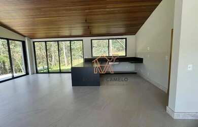 Imagem 4: linda casa plana. Piscina, Churrasqueira, Ar-condicionadoe575m² de Área