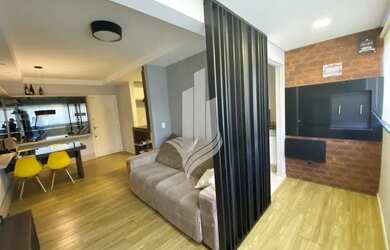 Imagem: O apartamento possui 2 Dormitórios, 2 Banheiros, 2 Vagas na