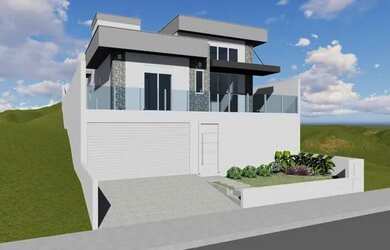 Imagem: A casa possui 3 Dormitórios, 3 Banheiros, 2 Vagas na garagem