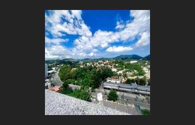 Imagem: O apartamento na cobertura possui 2 Dormitórios, 2 Banheiros