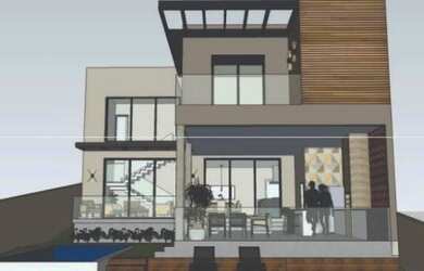 Imagem: A casa em condomínio possui 4 Dormitórios, 5 Banheiros, 4