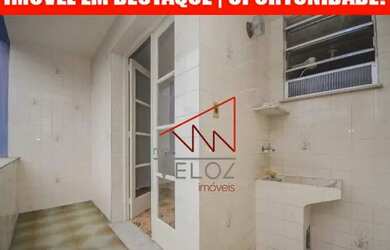 Imagem 6: Quarto e sala com varanda para o Aterro e 40 metros no Flamengo - Rio...