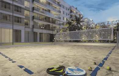 Imagem: O apartamento na cobertura possui 3 Dormitórios, 3 Banheiros