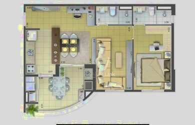 Imagem 13: Apartamento com 2 dormitórios para alugar, 74 m² por R$ 6.275,00/mês...