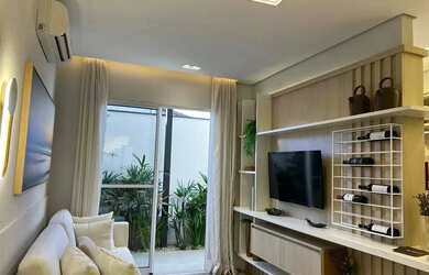 Imagem: O apartamento possui 2 Dormitórios, 1 Banheiro, 1 Vaga na garagem