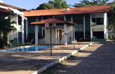 Imagem: Alugo anual, 1/4 mobiliado, térreo, nascente com piscina e