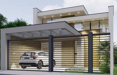 Imagem: A casa em condomínio possui 3 Dormitórios, 5 Banheiros, 2