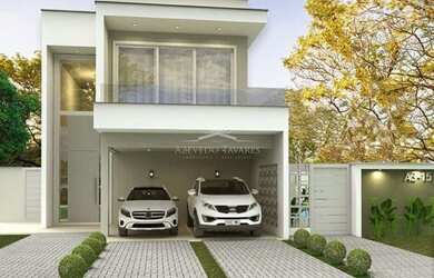 Imagem: A casa em condomínio possui 3 Dormitórios, 3 Banheiros, 2