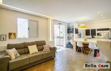 Imagem: O apartamento possui 1 Dormitório, 2 Banheiros, 1 Vaga na garagem