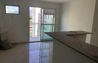 Imagem: O apartamento possui 1 Dormitório, 1 Banheiro, 1 Vaga na garagem