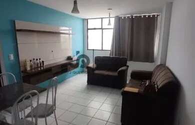 Imagem: O apartamento possui 1 Dormitório, 1 Banheiro, 1 Vaga na garagem