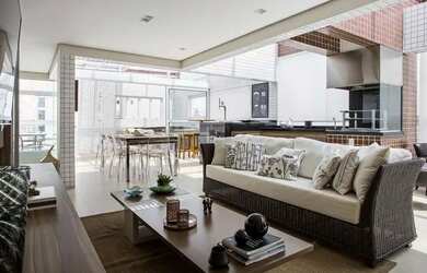 Imagem: O apartamento na cobertura possui 3 Dormitórios, 1 Banheiro