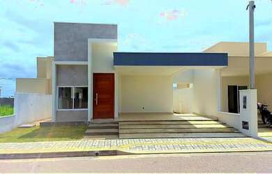 Imagem: A casa em condomínio possui 3 Dormitórios, 3 Banheiros, 1