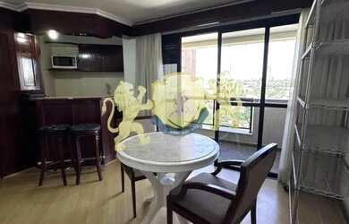 Imagem: O studio possui 1 Dormitório, 1 Banheiro, 1 Vaga na garagem