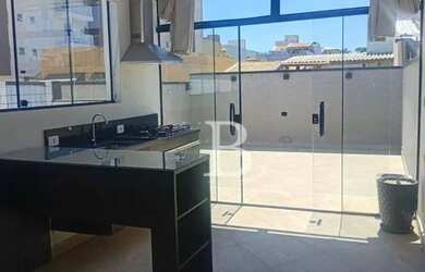 Imagem: O apartamento na cobertura possui 2 Dormitórios, 2 Banheiros