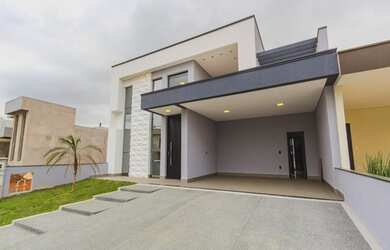 Imagem: A casa em condomínio possui 3 Dormitórios, 5 Banheiros, 4