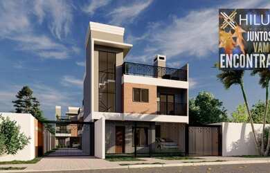 Imagem: A casa em condomínio possui 3 Dormitórios, 4 Banheiros, 2