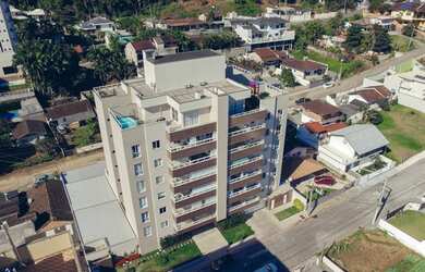 Imagem: O apartamento na cobertura possui 3 Dormitórios, 3 Banheiros