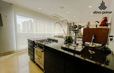 Imagem: O apartamento possui 3 Dormitórios, 5 Banheiros, 5 Vagas na