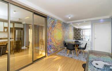 Imagem: O apartamento possui 2 Dormitórios, 2 Banheiros, 1 Vaga na