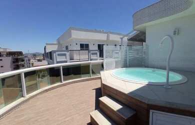 Imagem: O apartamento na cobertura possui 4 Dormitórios, 4 Banheiros