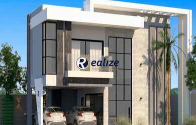 Imagem: A casa possui 3 Dormitórios, 3 Banheiros, 2 Vagas na garagem