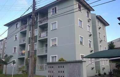 Imagem: O apartamento possui 3 Dormitórios, 1 Banheiro, 1 Vaga na garagem