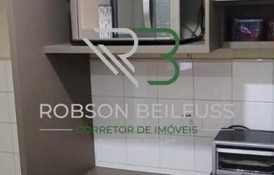 Imagem: A kitnet possui 1 Dormitório, 1 Banheiro, 1 Vaga na garagem