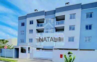 Imagem: O apartamento possui 2 Dormitórios, 1 Banheiro, 2 Vagas na