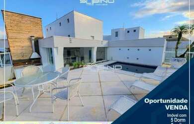 Imagem: O apartamento possui 5 Dormitórios, 5 Banheiros, 2 Vagas na