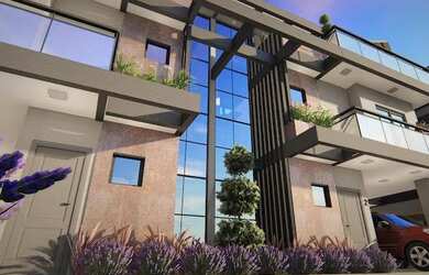 Imagem: A casa em condomínio possui 4 Dormitórios, 4 Banheiros, 2