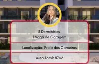 Imagem: O apartamento e possui 3 Dormitórios, 3 Banheiros, 1 Vaga na