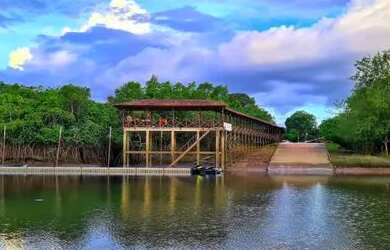 Imagem 1: Terreno logístico com Porto, Rampa, Galpão e acesso ao Rio Benfica pela...