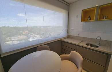 Imagem: O apartamento possui 1 Dormitório, 1 Banheiro, 1 Vaga na garagem