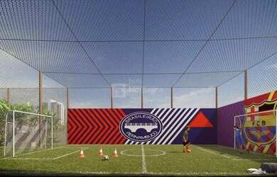 Imagem: O apartamento possui 3 Dormitórios, 1 Banheiro, 2 Vagas na