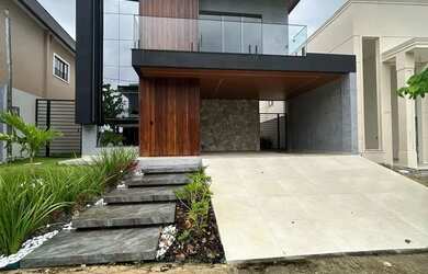 Imagem: A casa em condomínio à venda possui 4 Dormitórios, 5 Banheiros