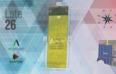 Imagem: O terreno possui 1.310m² de Área e está localizado em Estados