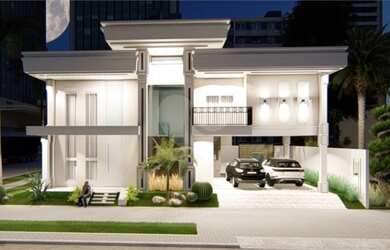 Imagem: A casa em condomínio possui 3 Dormitórios, 4 Banheiros, 2