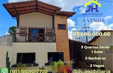 Imagem: A casa em condomínio possui 3 Dormitórios, 3 Banheiros, 2