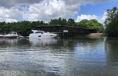 Imagem 3: Terreno logístico com Porto, Rampa, Galpão e acesso ao Rio Benfica pela...