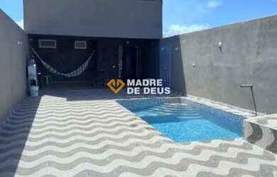 Imagem: A casa possui 3 Dormitórios, 3 Banheiros, 3 Vagas na garagem